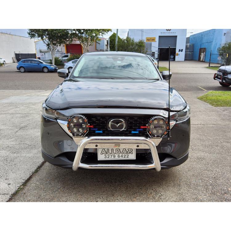 |||||||||||||||||||||||||||||||||Alloy 76mm Nudgebar to suit 2023 Mazda BT50 with front Sensors|||