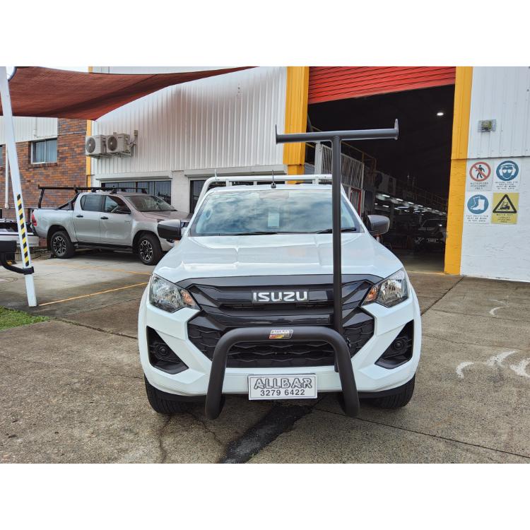 |||||||||||||||||||||||||||||||Black Nudgebar & HRack set to suit 2023 Isuzu DMax X-Terrain||