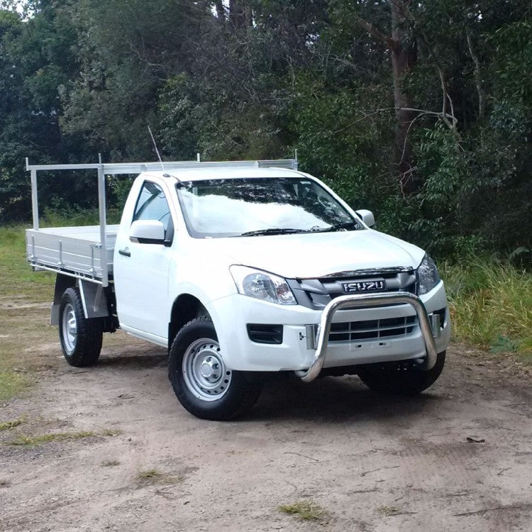 |||||||||||||||||||||||||||||||Black Nudgebar & HRack set to suit 2023 Isuzu DMax X-Terrain||