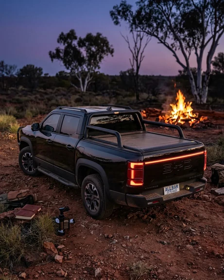Pomelli ute canopy with AllBars accessories